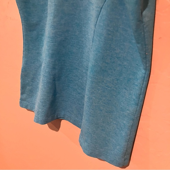 Nike Golf Women's Blue Turquoise Racer Back Sleeveless Polo Top Size Medium - Picture 11 of 12